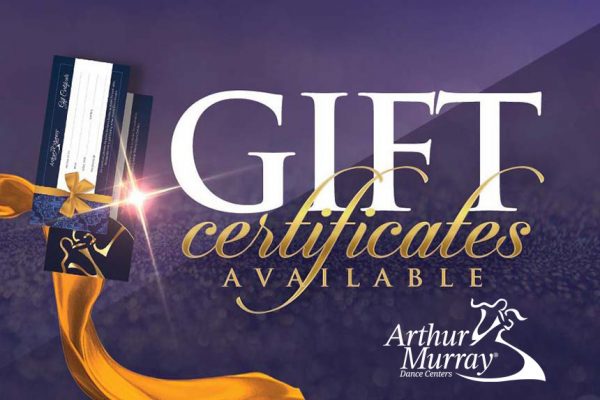 Arthur Murray Weymouth Gift Certificates